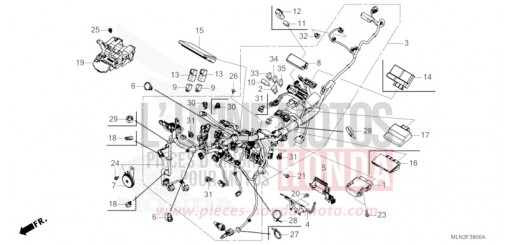FAISCEAU DES FILS CRF1100D4R de 2024